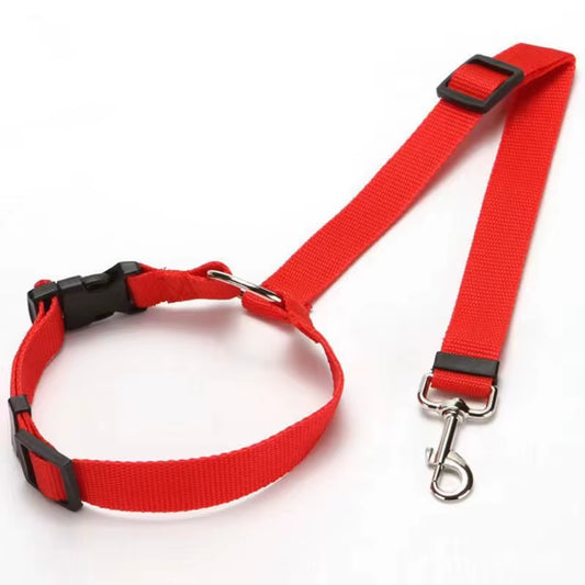 saferide duoleash – 2-in-1 car seat belt & walking leash for dogs on the move | pet supplies for dogs & cats for pets