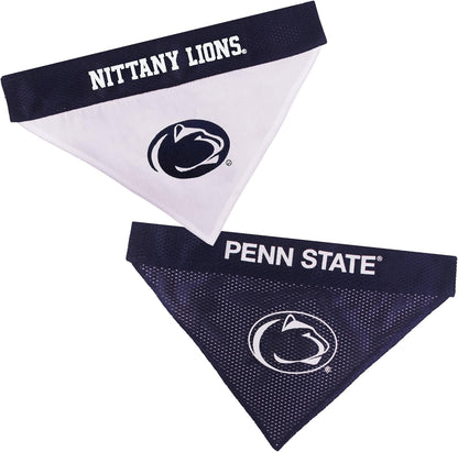collegiate pet accessories, reversible bandana, penn state nittany lions, large/x-large | pet supplies for dogs & cats for pets