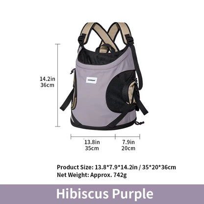 pet front carry chest backpack – stylish, secure & super comfortable for outdoor adventures | pet supplies for dogs & cats for pets