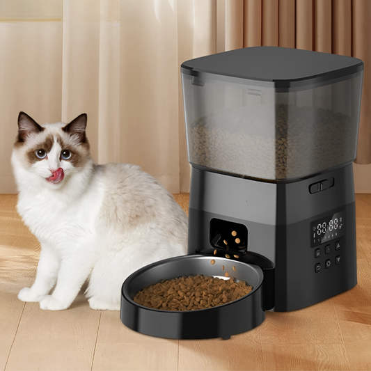 smart auto pet feeder – hassle-free mealtime, perfect portions every time | pet supplies for dogs & cats for pets